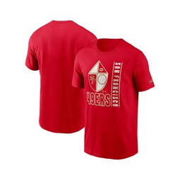 Mens Scarlet San Francisco 49ers Lockup Essential T-shirt