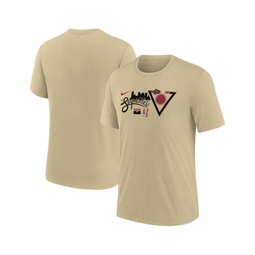 Mens Sand Arizona Diamondbacks City Connect Tri-Blend T-shirt