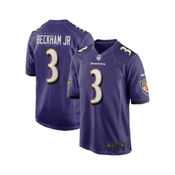 Mens Odell Beckham Jr. Purple Baltimore Ravens Game Jersey
