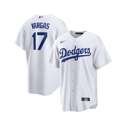 Mens Miguel Vargas White Los Angeles Dodgers Replica Player Jersey