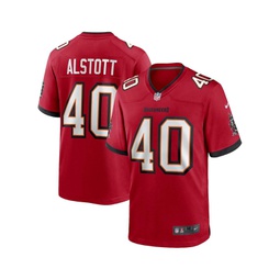 Mens Mike Alstott Red Tampa Bay Buccaneers Retired Player Game Jersey