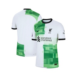 Mens White Liverpool 2023/24 Away Authentic Jersey