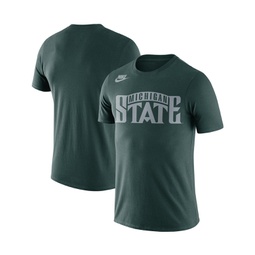 Mens Green Michigan State Spartans Basketball Retro 2-Hit T-shirt