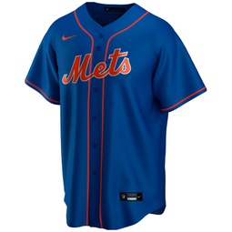 Mens New York Mets Official Blank Replica Jersey