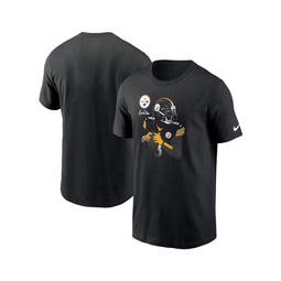 Mens Kenny Pickett Black Pittsburgh Steelers Player Graphic T-shirt
