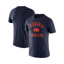 Mens Navy Virginia Cavaliers Team Arch T-shirt