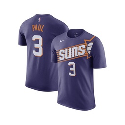 Mens Chris Paul Purple Phoenix Suns Icon 2022/23 Name and Number T-shirt