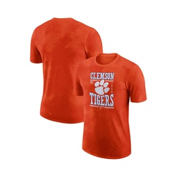 Mens Orange Clemson Tigers Team Stack T-shirt