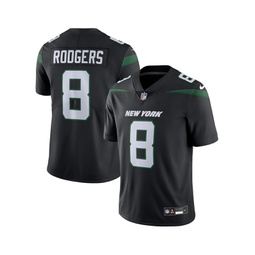 Mens Aaron Rodgers Black New York Jets Vapor Untouchable Limited Jersey