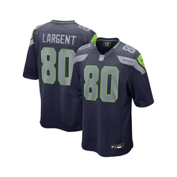 Mens Steve Largent College Navy Seattle Seahawks Retired Player Game Jersey