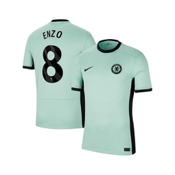 Mens Enzo Fernandez Mint Chelsea 2023/24 Third Stadium Replica Player Jersey