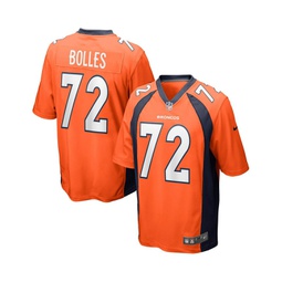 Mens Garett Bolles Orange Denver Broncos Game Jersey
