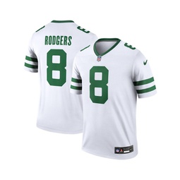 Mens Aaron Rodgers Spotlight White New York Jets Alternate Legend Player Jersey