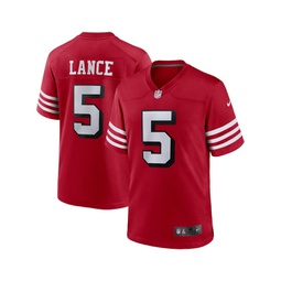 Mens Trey Lance Scarlet San Francisco 49ers Alternate Game Jersey