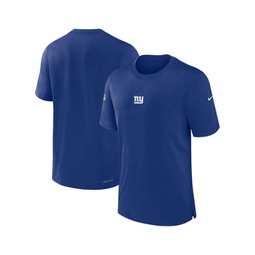 Mens Royal New York Giants 2023 Sideline Performance T-shirt