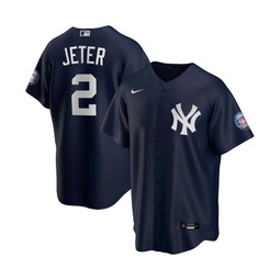 Mens Derek Jeter Navy New York Yankees 2020 Hall of Fame Induction Alternate Replica Player Name Jersey