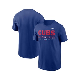 Mens Royal Chicago Cubs Take Me Out To The Ballgame Hometown T-shirt