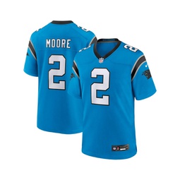 Mens D.J. Moore Blue Carolina Panthers Alternate Game Jersey