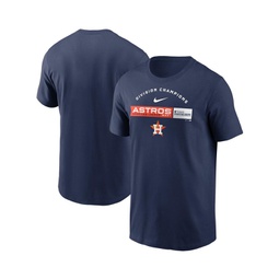 Mens Navy Houston Astros 2023 AL West Division Champions T-shirt