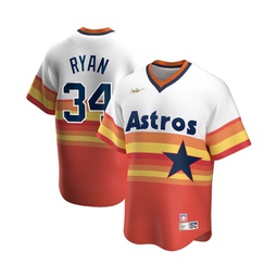 Mens Nolan Ryan White Houston Astros Home Cooperstown Collection Player Jersey
