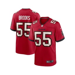 Mens Derrick Brooks Red Tampa Bay Buccaneers Retired Player Game Jersey
