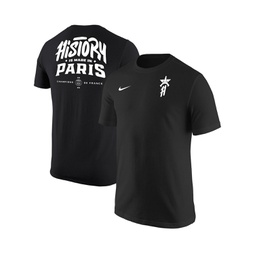 Mens Black Paris Saint-Germain 2023 Ligue 1 Champions T-shirt