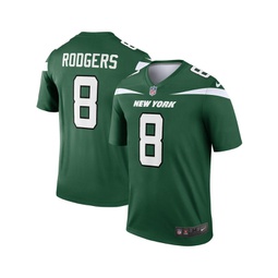 Mens Aaron Rodgers Gotham Green New York Jets Legend Player Jersey