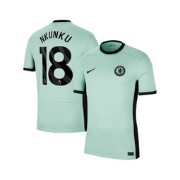 Mens Christopher Nkunku Mint Chelsea 2023/24 Third Stadium Replica Player Jersey