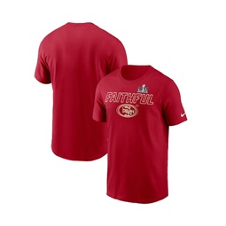 Mens Scarlet San Francisco 49ers Super Bowl LVIII Local T-shirt