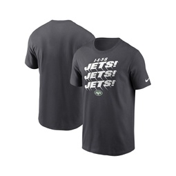 Mens Anthracite New York Jets Local T-shirt