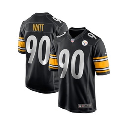 Mens T.J. Watt Black Pittsburgh Steelers Game Jersey