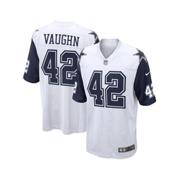 Mens Deuce Vaughn White Dallas Cowboys Alternate Game Jersey