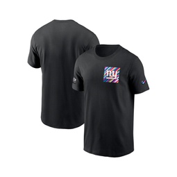 Mens Black New York Giants 2023 NFL Crucial Catch Sideline Tri-Blend T-shirt