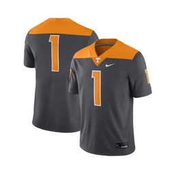 Mens #1 Anthracite Tennessee Volunteers Alternate Game Jersey