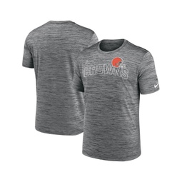 Mens Anthracite Cleveland Browns Velocity Arch Performance T-shirt