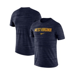 Mens Navy West Virginia Mountaineers Velocity Performance T-shirt