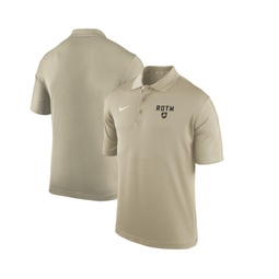 Mens Tan Army Black Knights 2023 Rivalry Collection Varsity Performance Polo Shirt