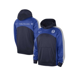 Mens Navy Blue Dallas Mavericks Authentic Starting Five Force Performance Pullover Hoodie