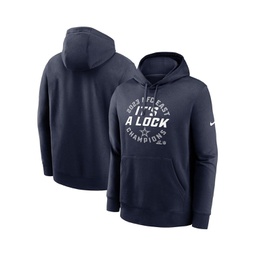 Mens Navy Dallas Cowboys 2023 NFC East Division Champions Locker Room Trophy Collection Club Pullover Hoodie