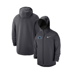 Mens Anthracite Penn State Nittany Lions Tonal Showtime Full-Zip Hoodie