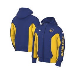 Mens Royal Golden State Warriors 2023/24 Authentic Showtime Performance Full-Zip Hoodie