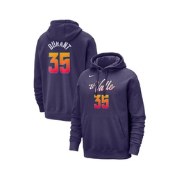 Mens Kevin Durant Purple Phoenix Suns 2023/24 City Edition Name and Number Pullover Hoodie
