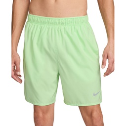 Mens Challenger Dri-FIT Brief-Lined 7 Running Shorts