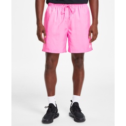 Mens Club Flow Relaxed-Fit 6 Drawstring Shorts