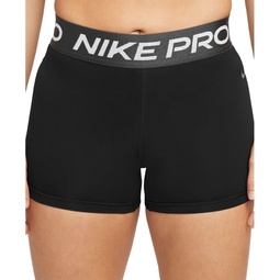 Womens Pro 3 Mid-Rise Shorts