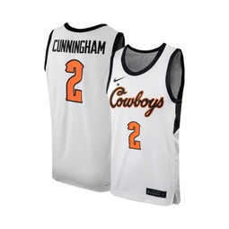 Mens Cade Cunningham White Oklahoma State Cowboys Replica Basketball Jersey