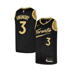 Mens OG Anunoby Black Toronto Raptors Swingman Player Jersey - City Edition