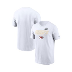 Mens White Kansas City Chiefs Super Bowl LVIII Iconic T-shirt