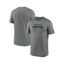 Mens Heather Gray Jacksonville Jaguars Sideline Legend Performance T-shirt