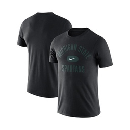 Mens Black Michigan State Spartans Team Arch T-shirt